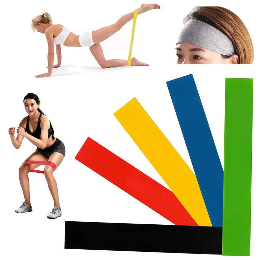 Latex resistance circle Mini Mini Elastic fitness band Elastic rally band Strength training Elastic rim for hip Rally band