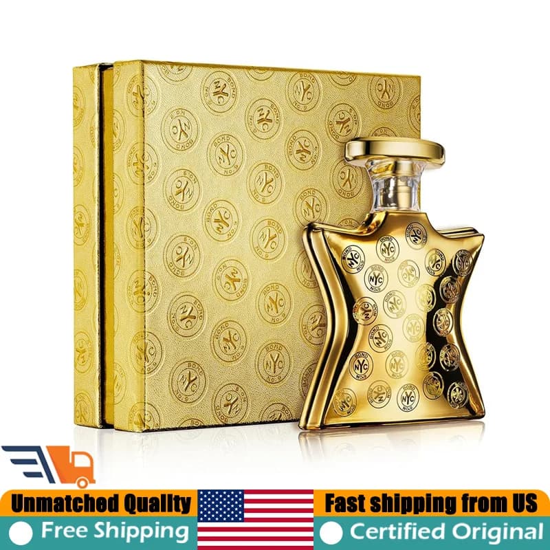 Profumo Bond No 9 3.4 Oz Portatile Lunga Durata Orientale Legnoso Unisex Feromoni Colonia Eau de Parfum 100 ML Profumi di Lusso Premium