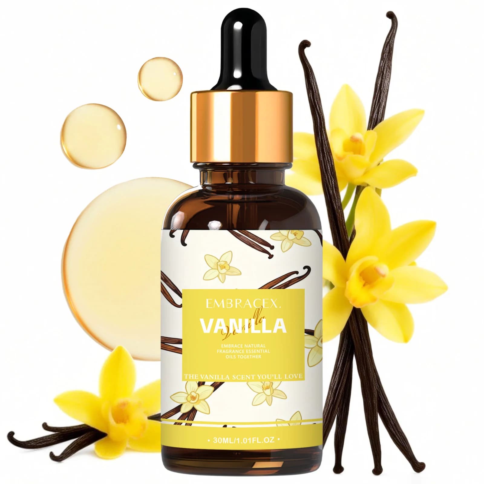 30 ml vanilla essential oil, perfume, massage oil, for diffusers, candles, gift for friends, hot scent, aromatherapy