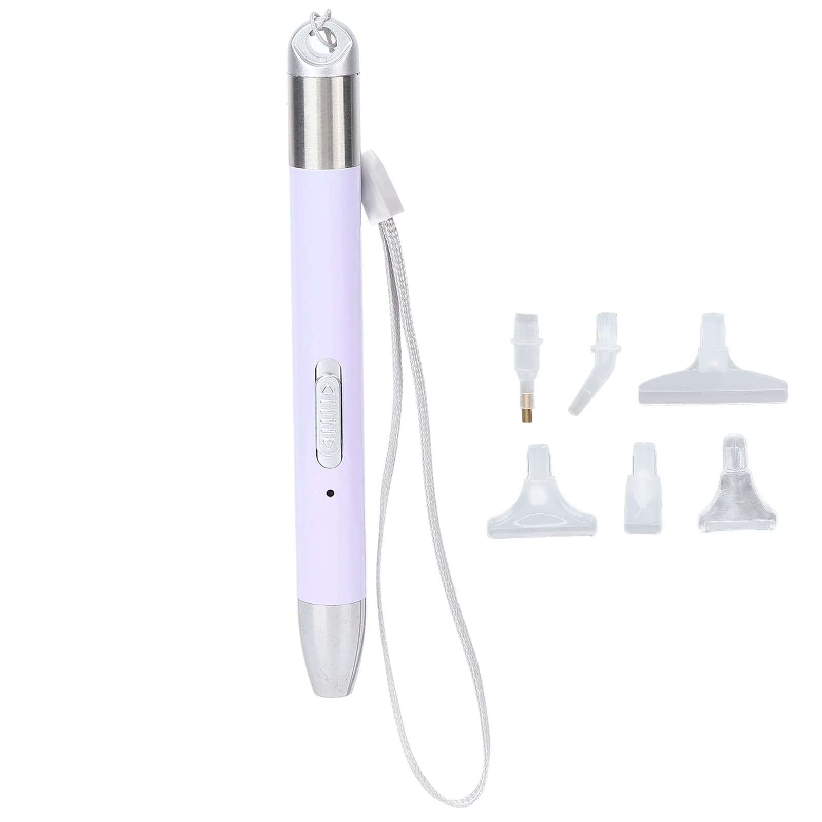 Penna per pittura con diamanti Set di 6 teste di penna per trapano per pittura con diamanti Strumenti per artigianato fai-da-te per nail art Penna per pittura con diamanti ricaricabile