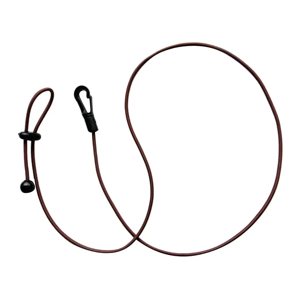 Elastic Kayak Paddle Leash Minimalist Design Fishing Pole Lanyard Durable Kayak Accessories for Canoe Boating