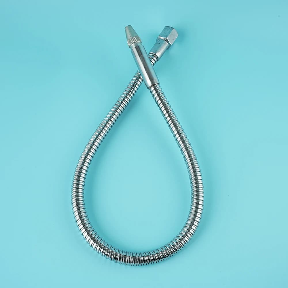 Tubi flessibili per tubi del liquido di raffreddamento dell'olio dell'acqua in metallo con ugello rotondo 1/2"1/4" 3/8" Macchina CNC / Fresatura / Tornio