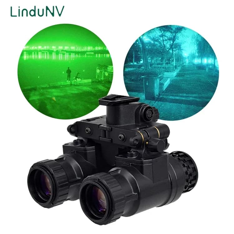 Prodotti Premium 2026 2025 LinduNV PVS 31 Gen2+ FOM1400 Binocolo per Visione Notturna con Tubo al Fosforo Bianco