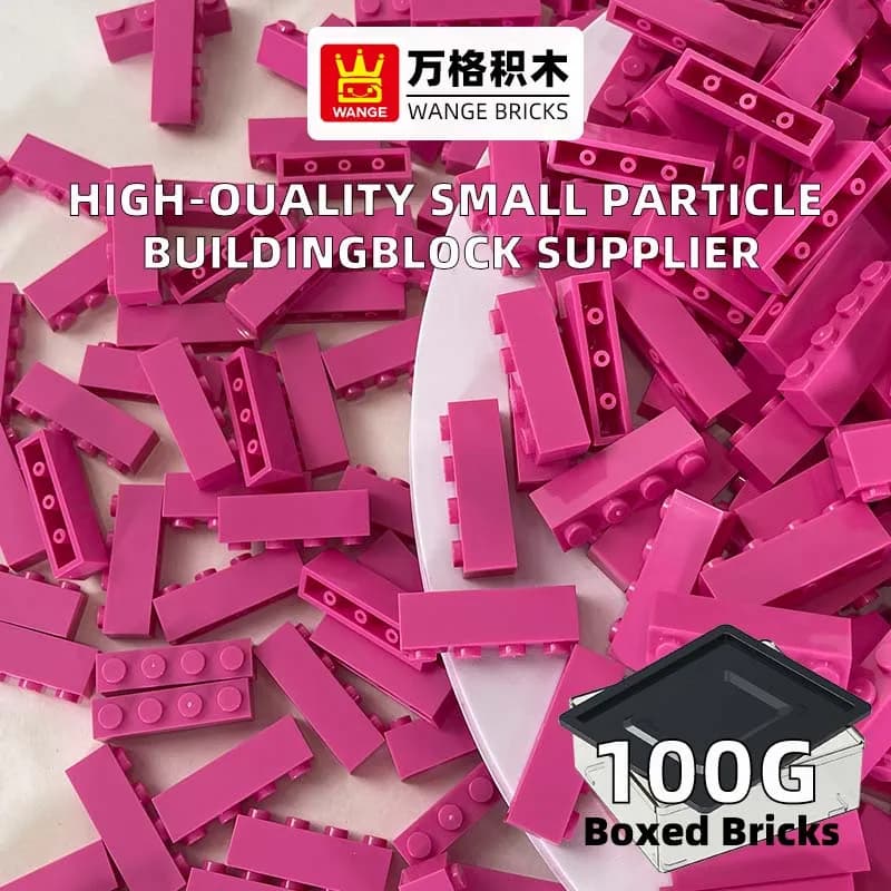 Wange 3010 100g/67PCS 1x4 Basic Building Block Moc Loose Parts Compatible with Brick Spare Parts Construction Toys