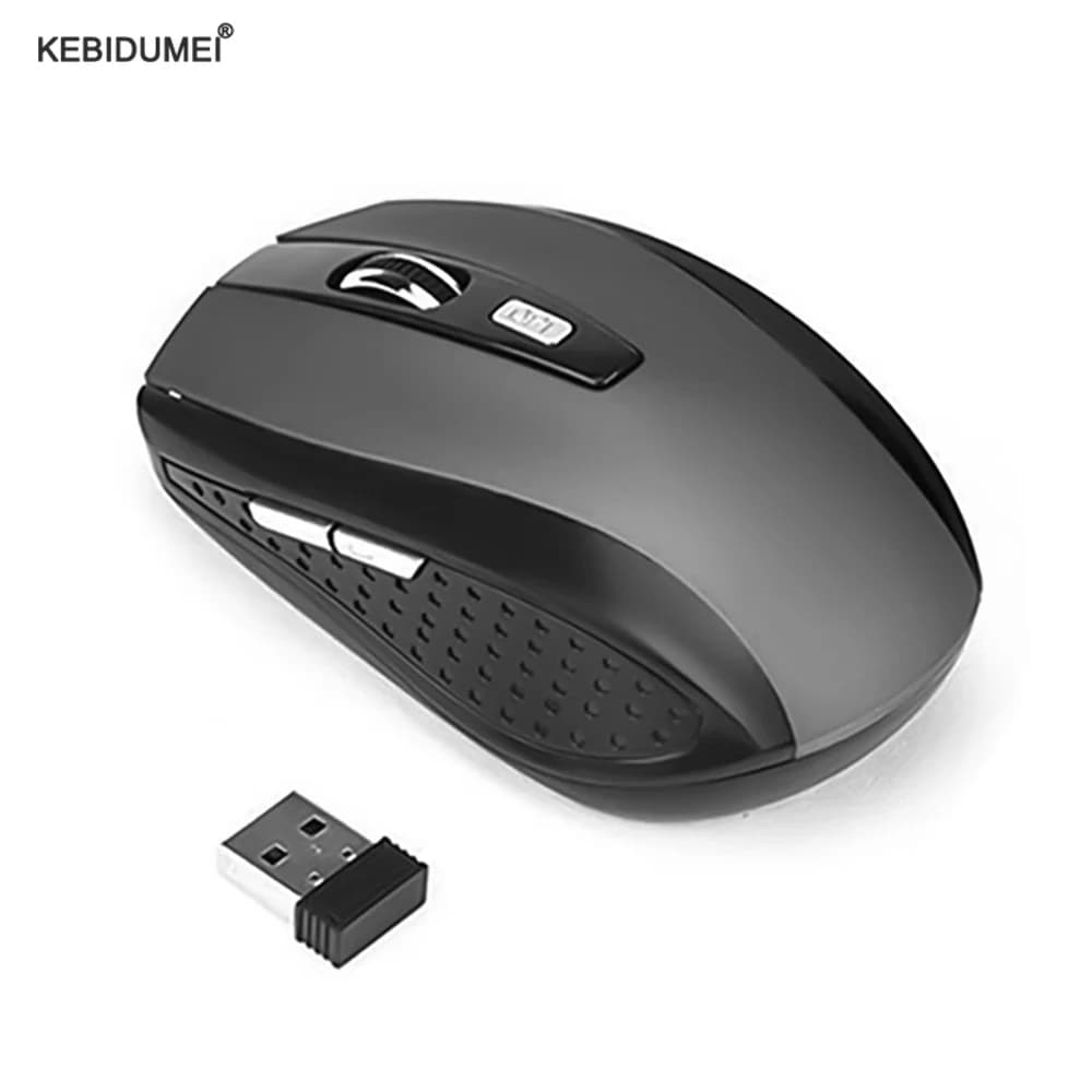 2.4G 2.4G Gaming Mouse 2.4Ghz Optical Wireless Mouse 6D Mini Thin Silent Mouse DPI1600 for MacBook Laptop
