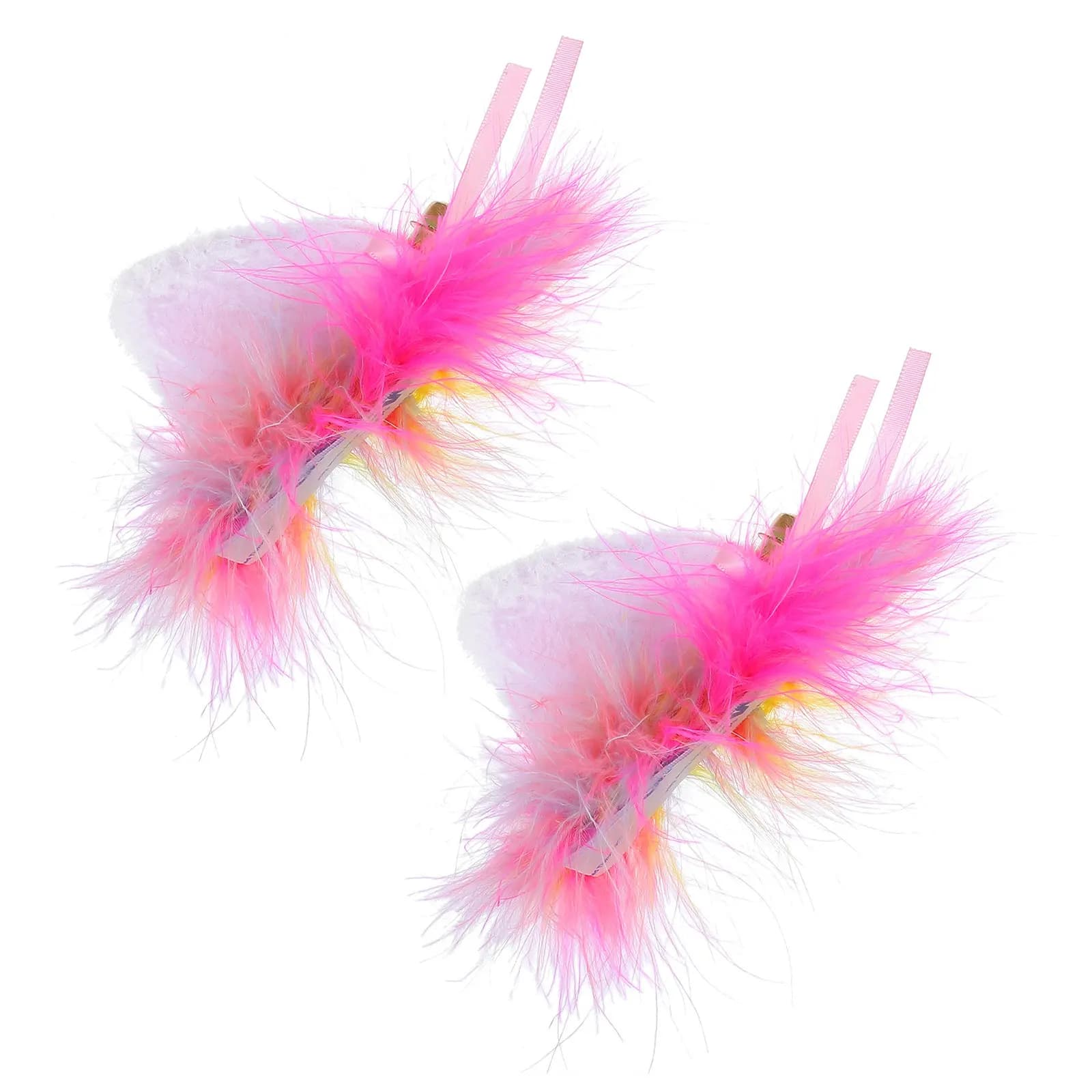 1 Paio di Decorazioni a Forma di Orecchie di Gatto per Caschi da Moto, Sci, Bici e Scooter, Decorazione Adesiva Rimovibile, Vivace, Flessibile e Adorabile