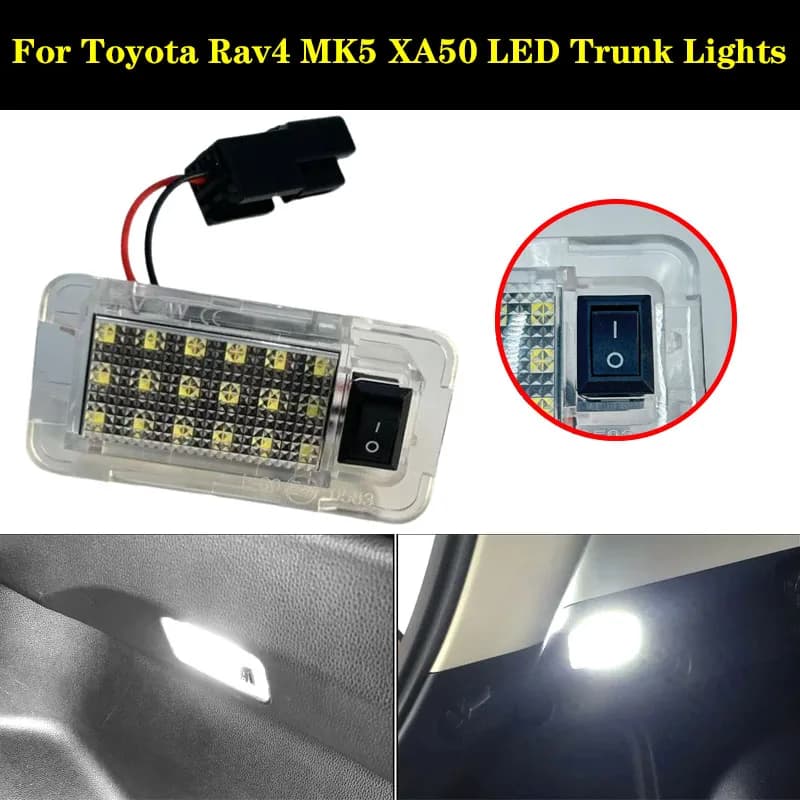 1PC LED vano bagagli luce bagagliaio lampade per Toyota RAV4 MK5 XA50 2019 2020 2021