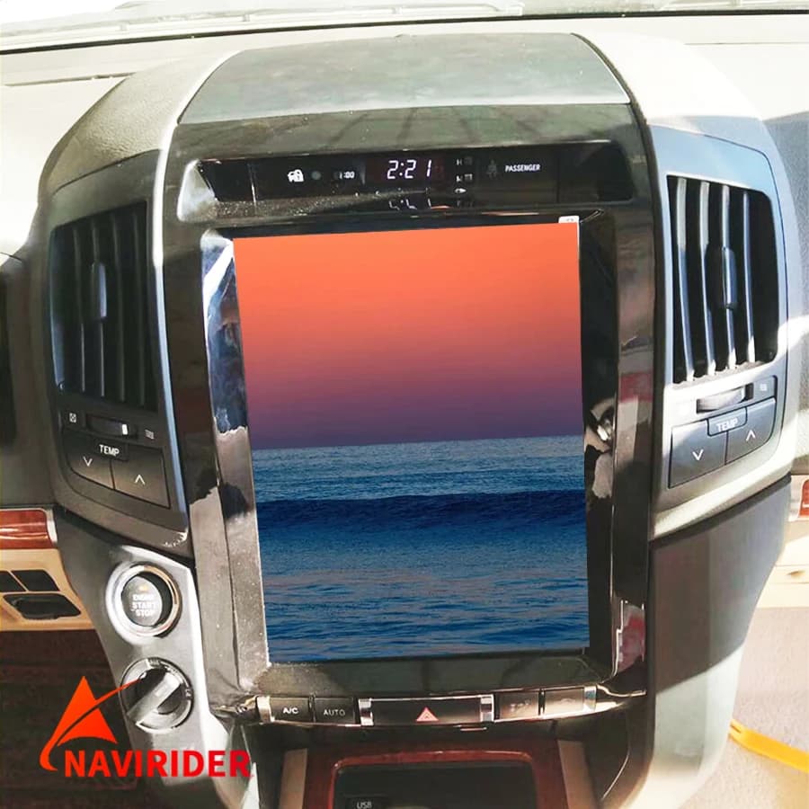 Autoradio per Toyota Land Cruiser 2009-2015 con Carplay, GPS, Navigazione, Schermo Verticale, Android, Multimedia, Video, Wi-Fi