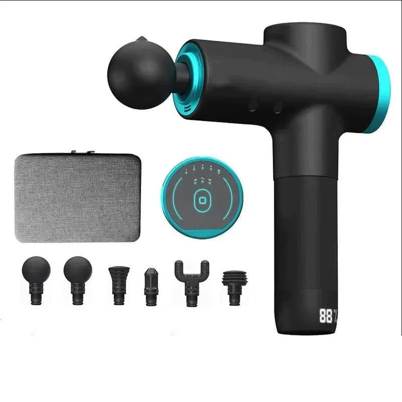 M2-B Massage Pistola Deep Fabric Percussion Muscle Massage Portable Electric Back Massage for Fitness