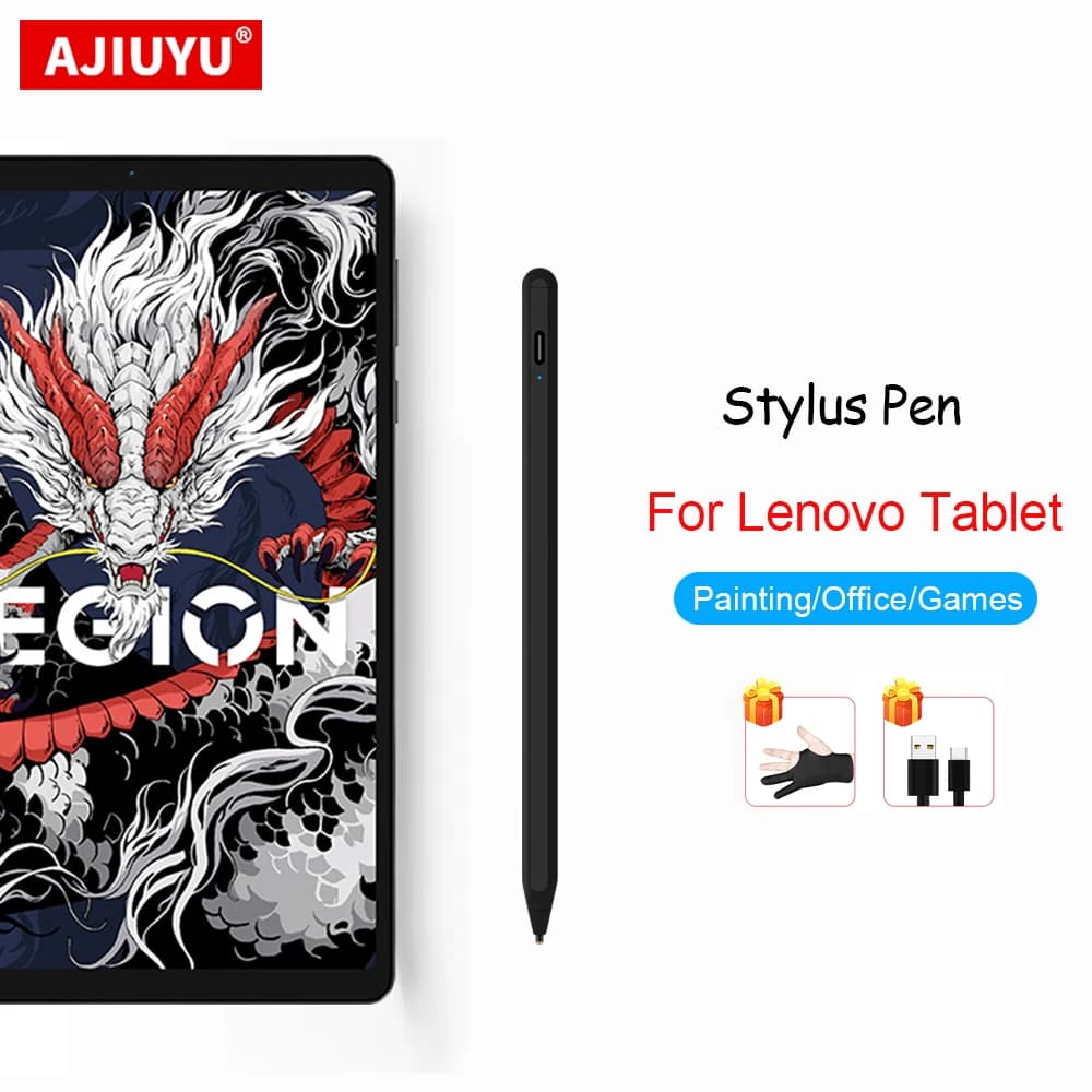 Penna stilo per 2025 Lenovo Legion Y700 Xiaoxin Pad Pro 12.7 Tab K10 M11 Tablet Penna Ricaricabile Schermo Touch Disegno Penna Matita