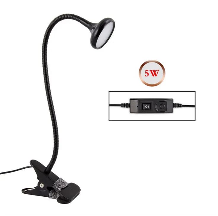 Lampada da Lettura LED Flessibile con Protezione per gli Occhi, Ricaricabile USB, 3 Livelli di Regolazione, Lampada da Scrivania e Comodino