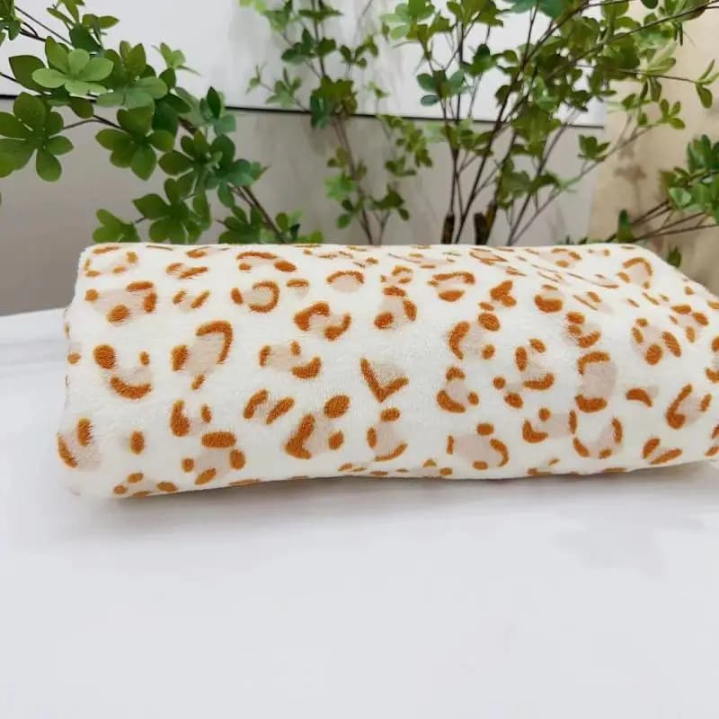 Summer Autumn Leopard Print Warm Blankets Dormitory Office Napping Blankets Sofa Air Conditioning Room Blankets
