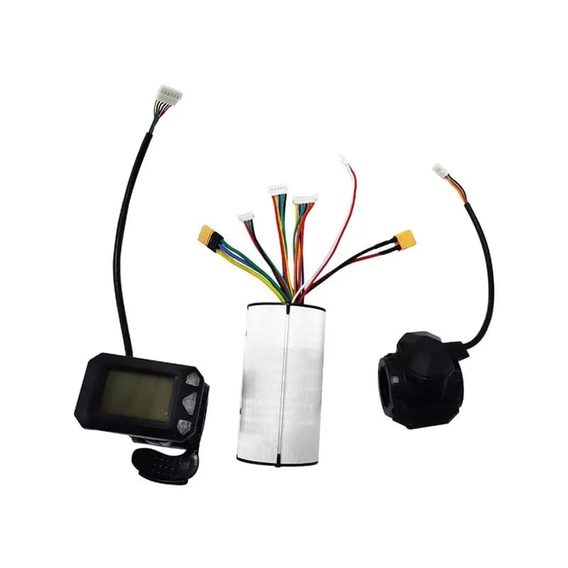 Controller per Monopattino Elettrico ABXI 36V + Display LCD + Freno + Cavo di Prolunga - Ricambio per Monopattino Elettrico