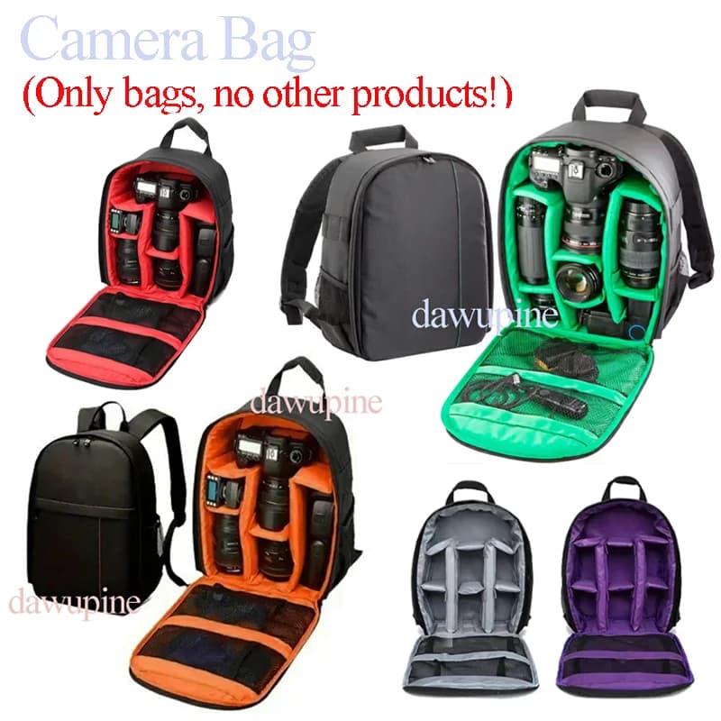 Camera Bag Tripod Backpack Video Digital Shoulder Case Waterproof Photo Knapsack Case DSLR For Canon Nikon Sony Olympus Fuji