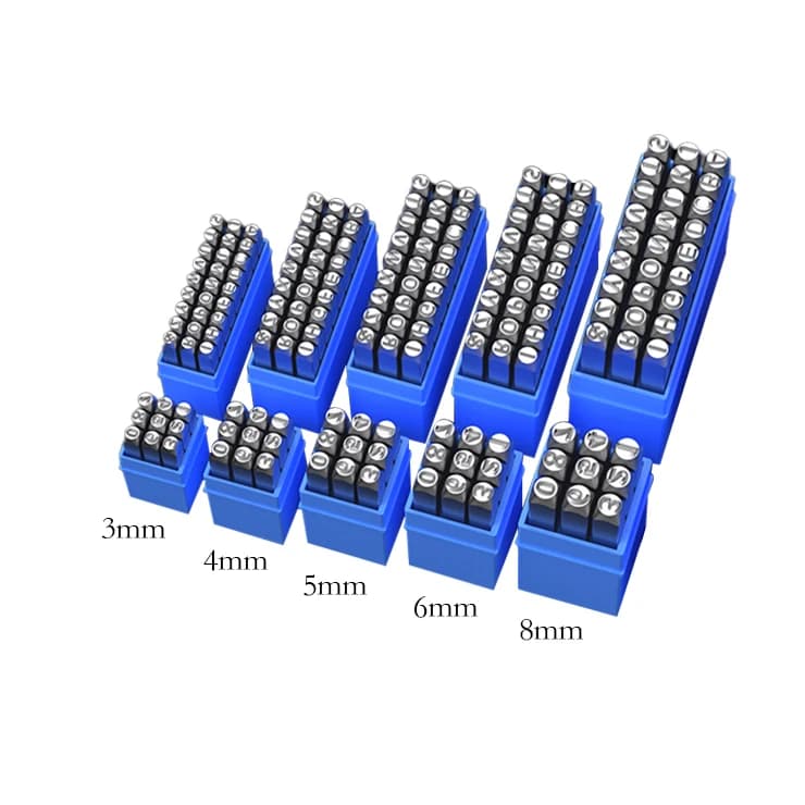 Steel Punches For Metal Letters Numbers Metal Stamping Kit Punch Letters And Numbers Tool DIY Wood Metal Belt Leather Craft Tool