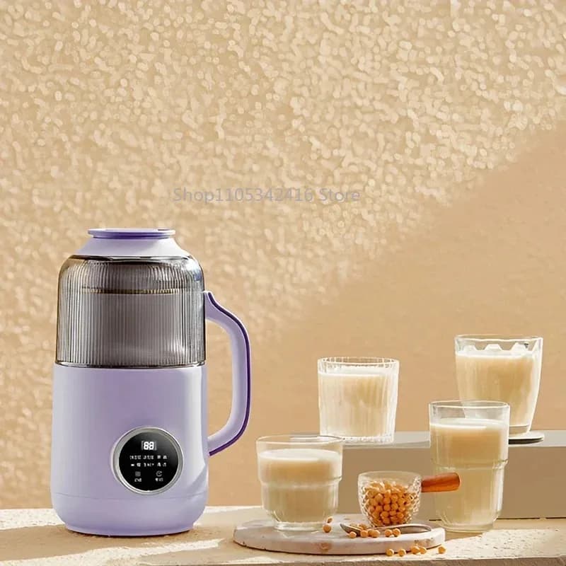 Macchina per Latte di Soia Elettrica Daewoo 800ml, Frullatore Portatile, Preparatore di Latte di Soia e Pasta di Riso, Estrattore di Vegetali, Silenzioso