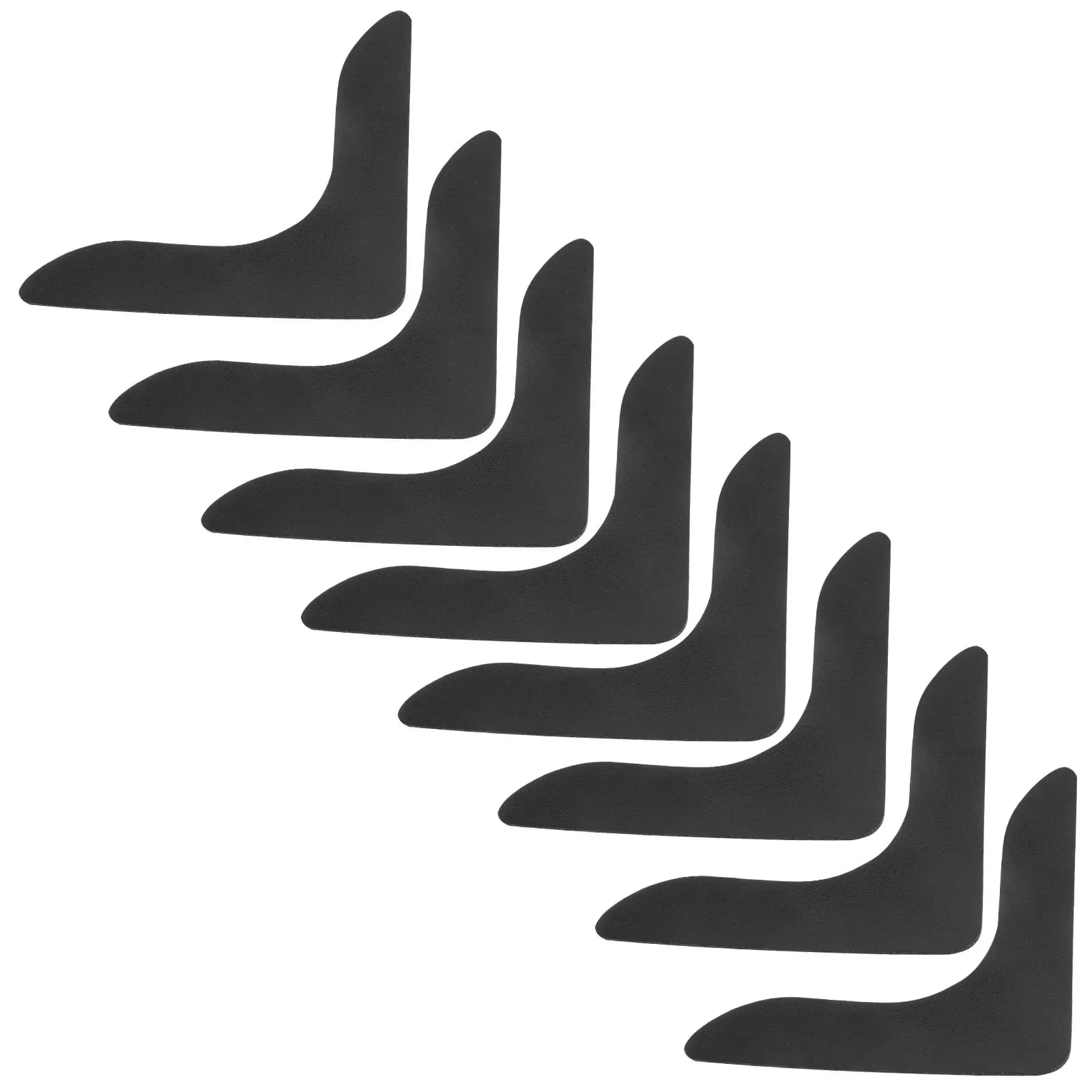 8 Pezzi Adesivi Antiscivolo per Tappeti, Nastro per Moquette per Pavimenti in Legno, Fissaggio Antiscivolo per Tappeti, Adesivo Forte, Riutilizzabili, Lavabili, Cuscinetti per Tappeti