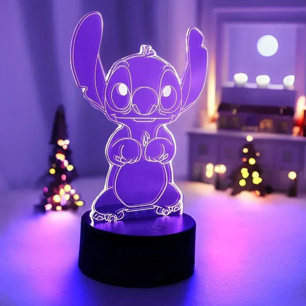 Lampada LED Notturna con Effetto Illusione Ottica, Controllo Remoto e Touch Smart, Decorazione per Casa e Camera, Regalo per Natale, San Valentino e Compleanno