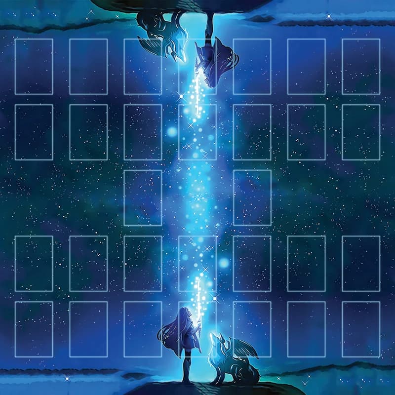 60x60cm Yu-Gi-Oh! Playmat doppio duello piatto personalizzato Anime Play Pad in gomma OTCG Card Mat Battle Board Game Mat fai da te Playmat