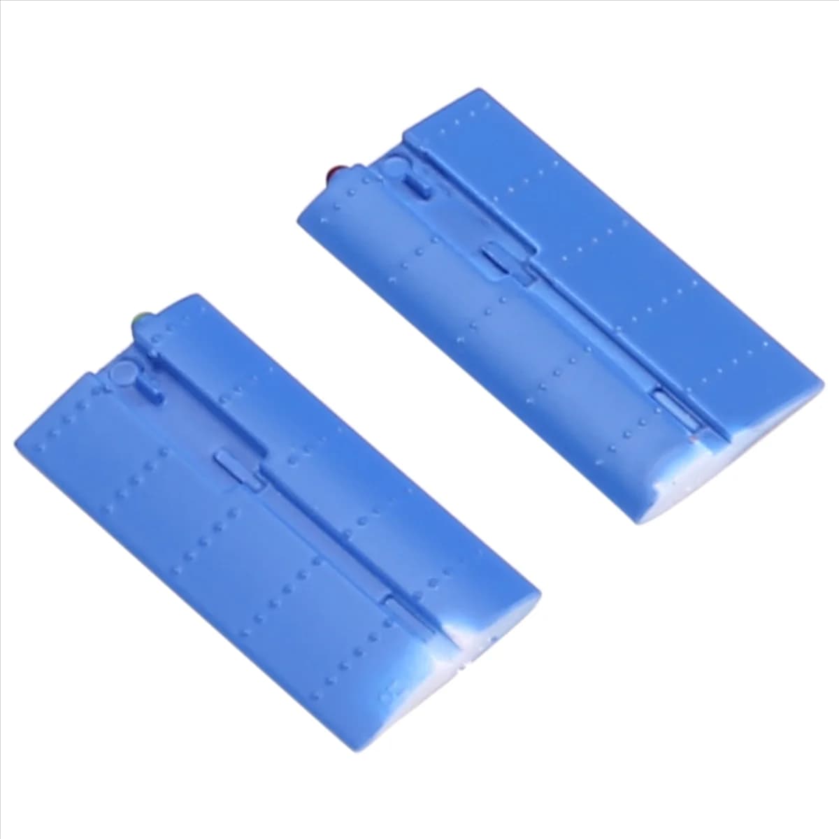 RIRI 1Pair RC Giocattolo Elicottero Aggiornamento C138 Set Ala Laterale per RC ERA C138 Bell 206 1:33 RC Giocattolo Parti di Elicotteri Blu