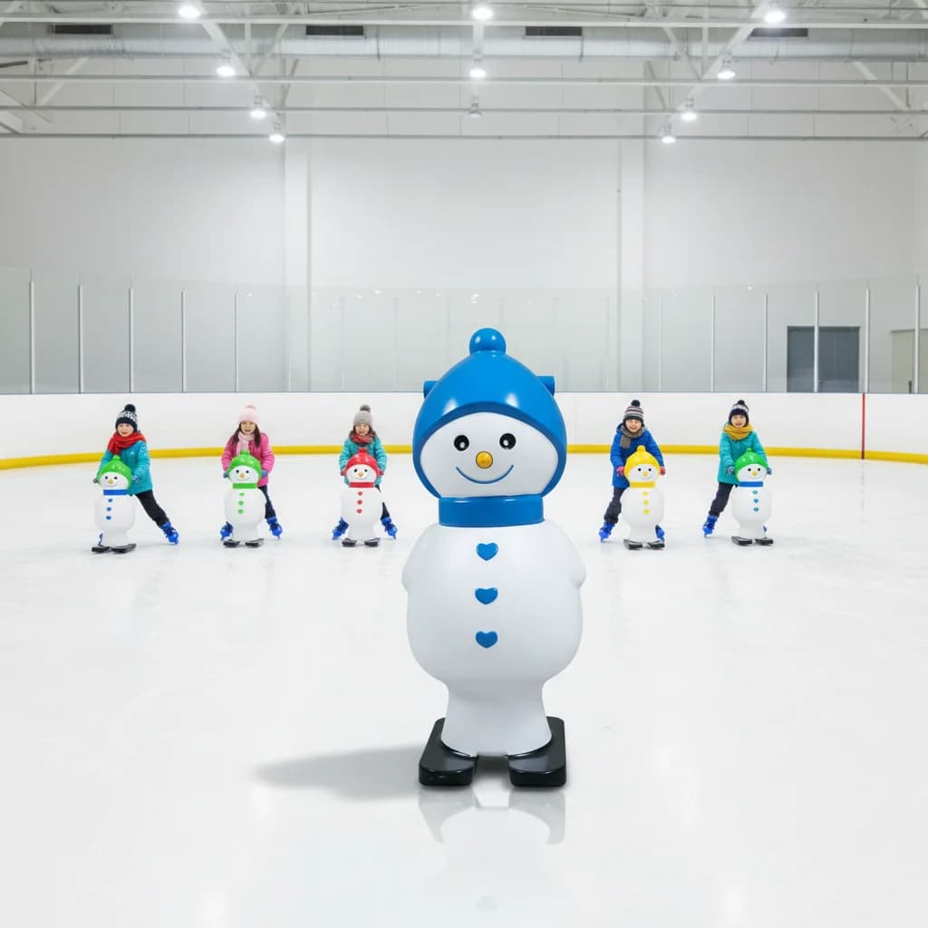 Confidence Building Beginner Snowman Fall Prevention Assistant Ice Skating Training Aid