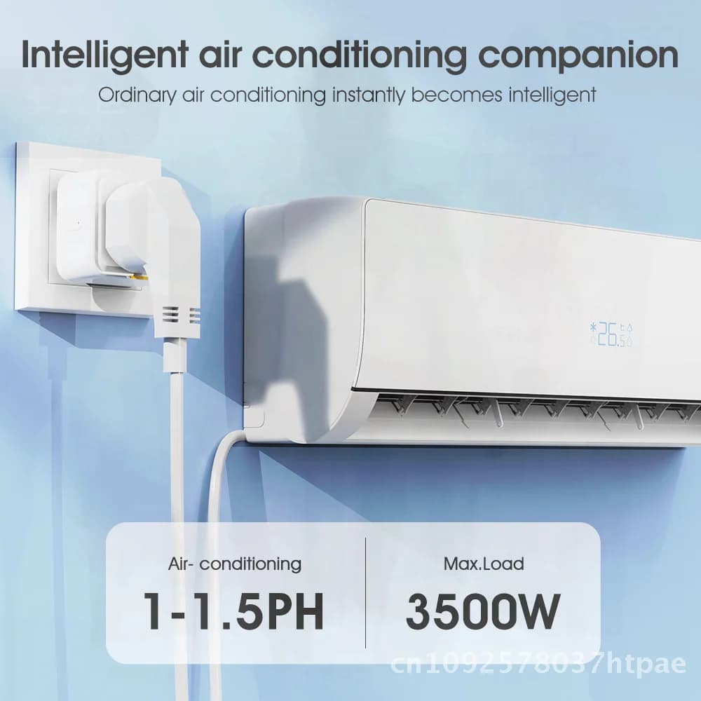 Presa standard WiFi UK con statistiche di consumo energetico RF Smart Home App Tuya Interruttore con telecomando temporizzato e ricarica USB