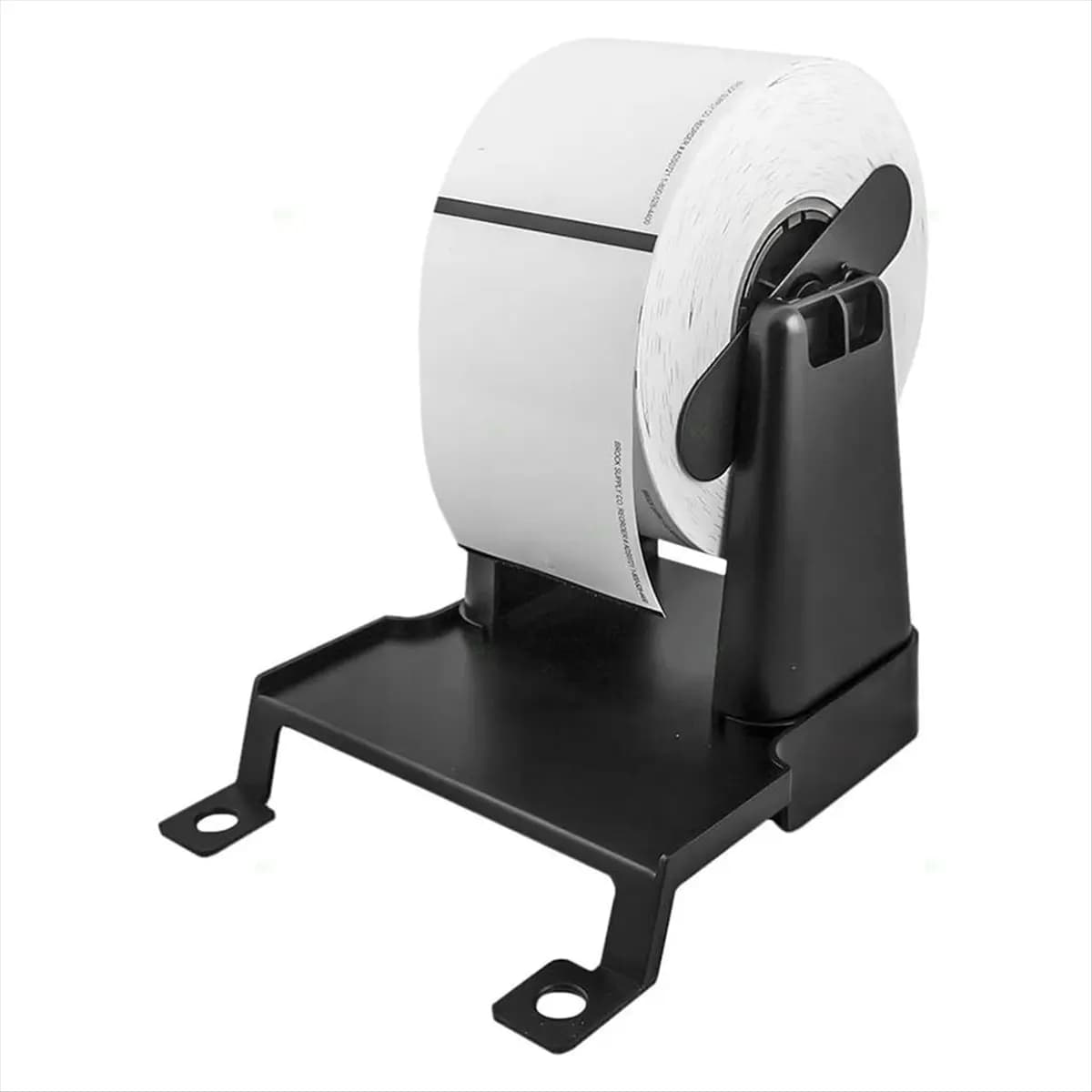 Porta etichette esterno in rotolo 1"-4" di larghezza 1/1"-3" Gruppo supporto per montaggio su nucleo per tutte le stampanti per etichette da scrivania