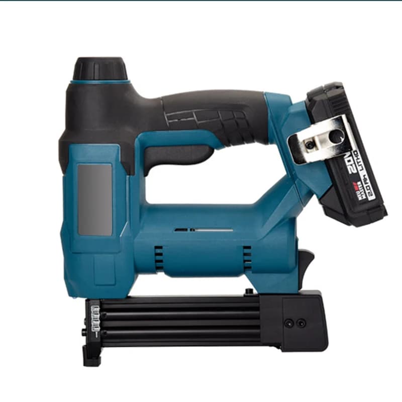 RYNEX Kit chiodatrice/cucitrice a batteria da 20 V, pistole per chiodi/graffette a batteria 2 in 1 per il miglioramento domestico, la lavorazione del legno