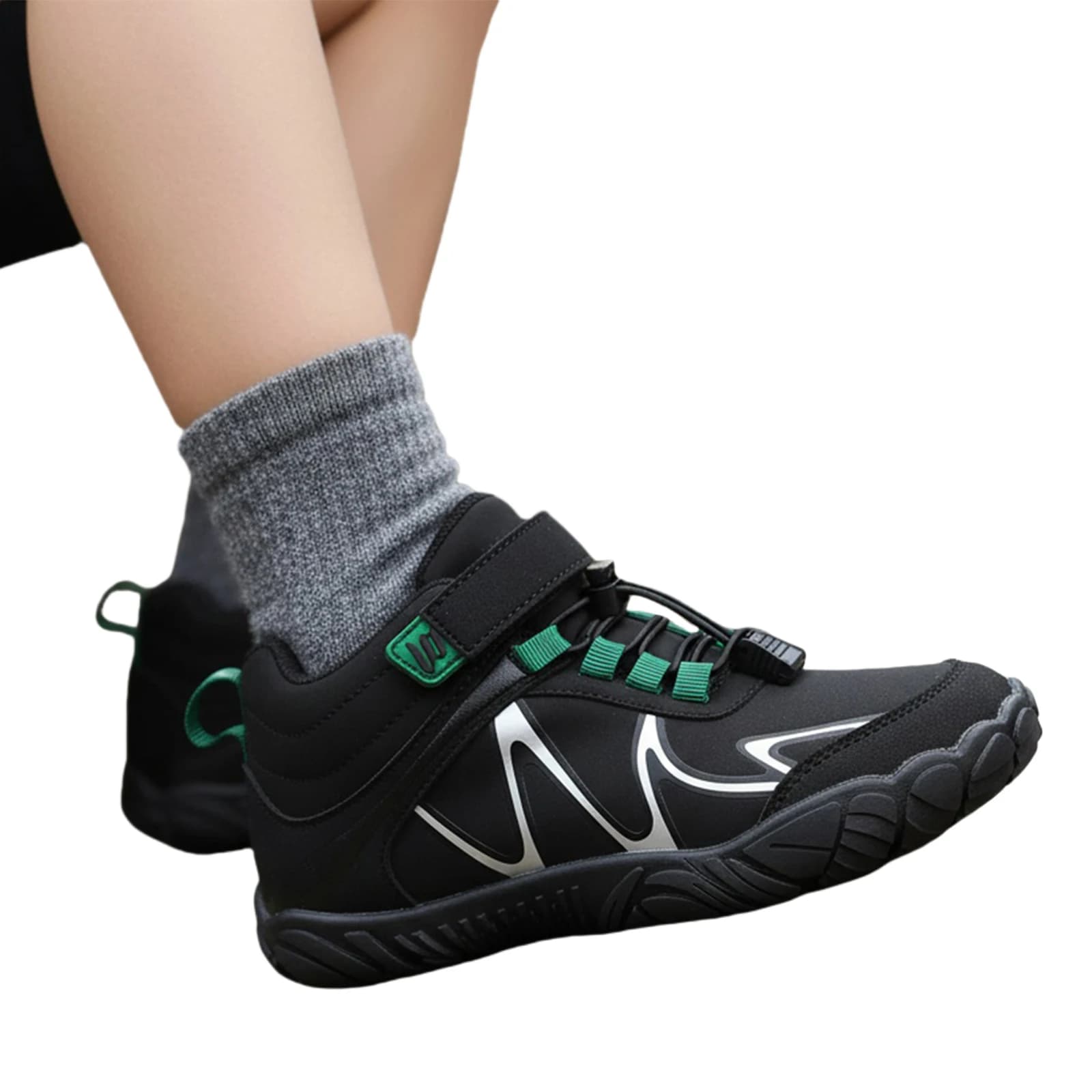 Stivali da Neve Invernali per Bambini, Scarpe da Trekking Antiscivolo, Comode e Leggere, Stivaletti da Escursionismo per Ragazzi e Ragazze