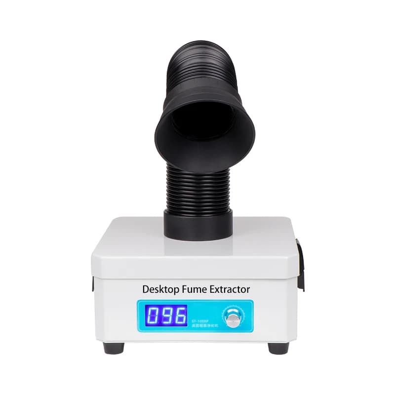 Estrattore di fumo Purificatore di fumi per saldatura da tavolo Saldatura Purificatore di fumi d'aria industriale e domestico