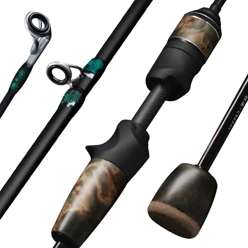 SEASIR Stream Canna da pesca in legno massello FUJI A + O Anelli guida UL1.57M-1.98M 86G Ultraleggero BFS TORAY 40T Canne da pesca in carbonio