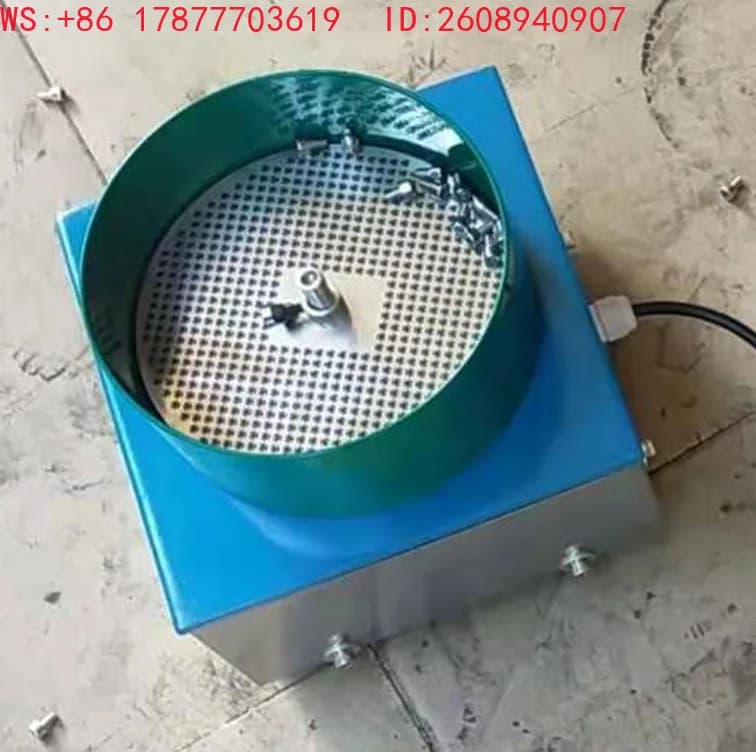Flat vibrating plate platform, weighted direct vibration