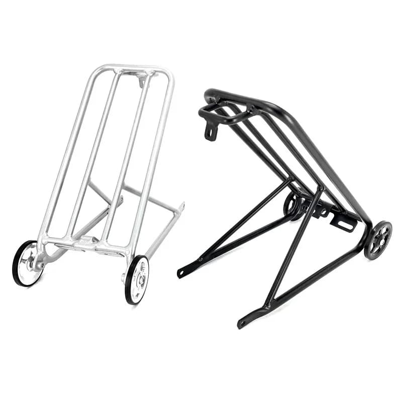 Bicycle carriers for rear luggage carrier for folding bike Brompton carriers Standard Aluminum Alloy Easywheel