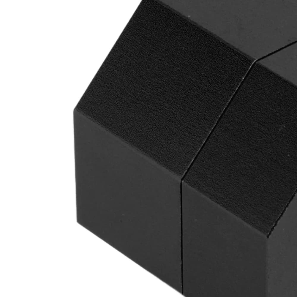 Aluminium Alloy Cue Chalk Box Holder Mini Octagonal Pool Cue Chalk Holder Portable Billiard Chalk Case Pool Table Use