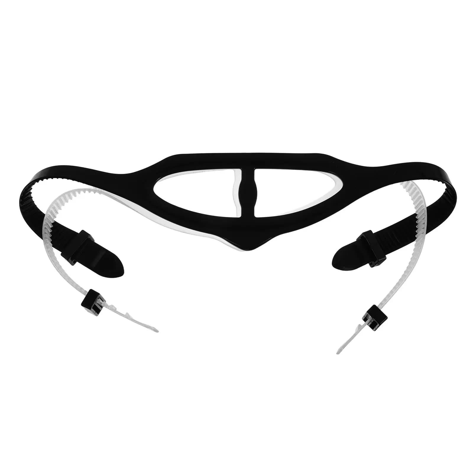 2 Pieces Flexible Silicone Strap for Underwater Mask, Comfortable and Universal for Diving, Snorkeling and Swimming