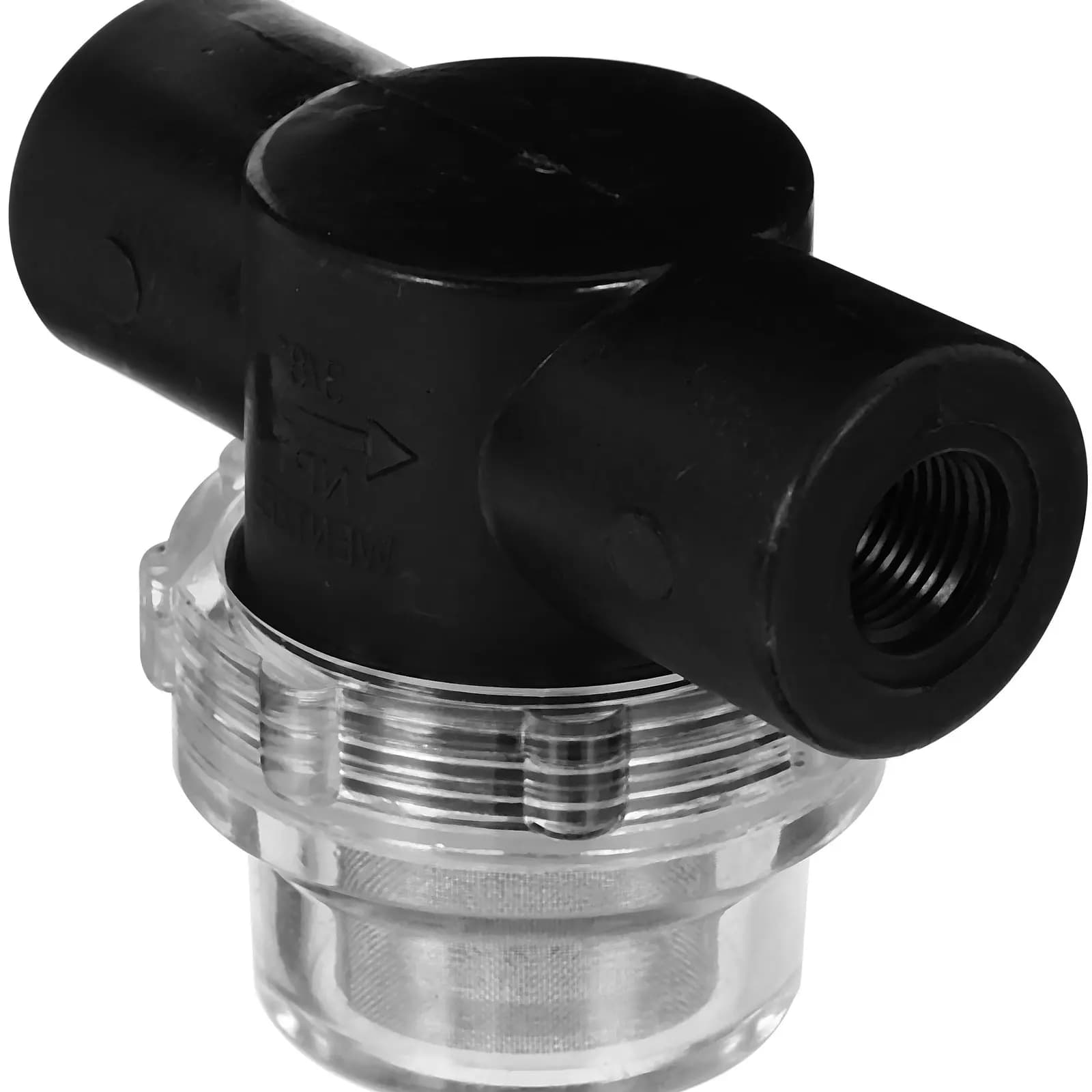 Fine Network Filter with Internal Thread 3/8 for Water Pipes, Garden Pumps, High Precision Seed Filter for Hydraulic Systems