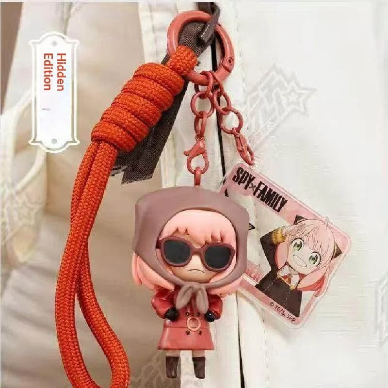 Portachiavi Originale Spy X Family Anya Q Version Blind Box, Ciondolo Anime Carino, Accessorio per Borsa, Regalo Sorpresa da Collezione per i Fan degli Anime