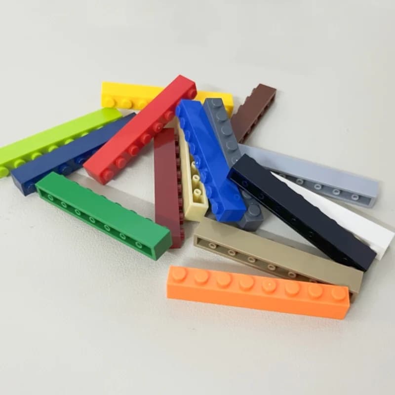 Lotto 3008 1x8 Accessori Mattoni Giocattoli Per Edifici Tecnici Blocchi Regalo Compatibile Costruzione Assembla Accessori FAI DA TE MOC