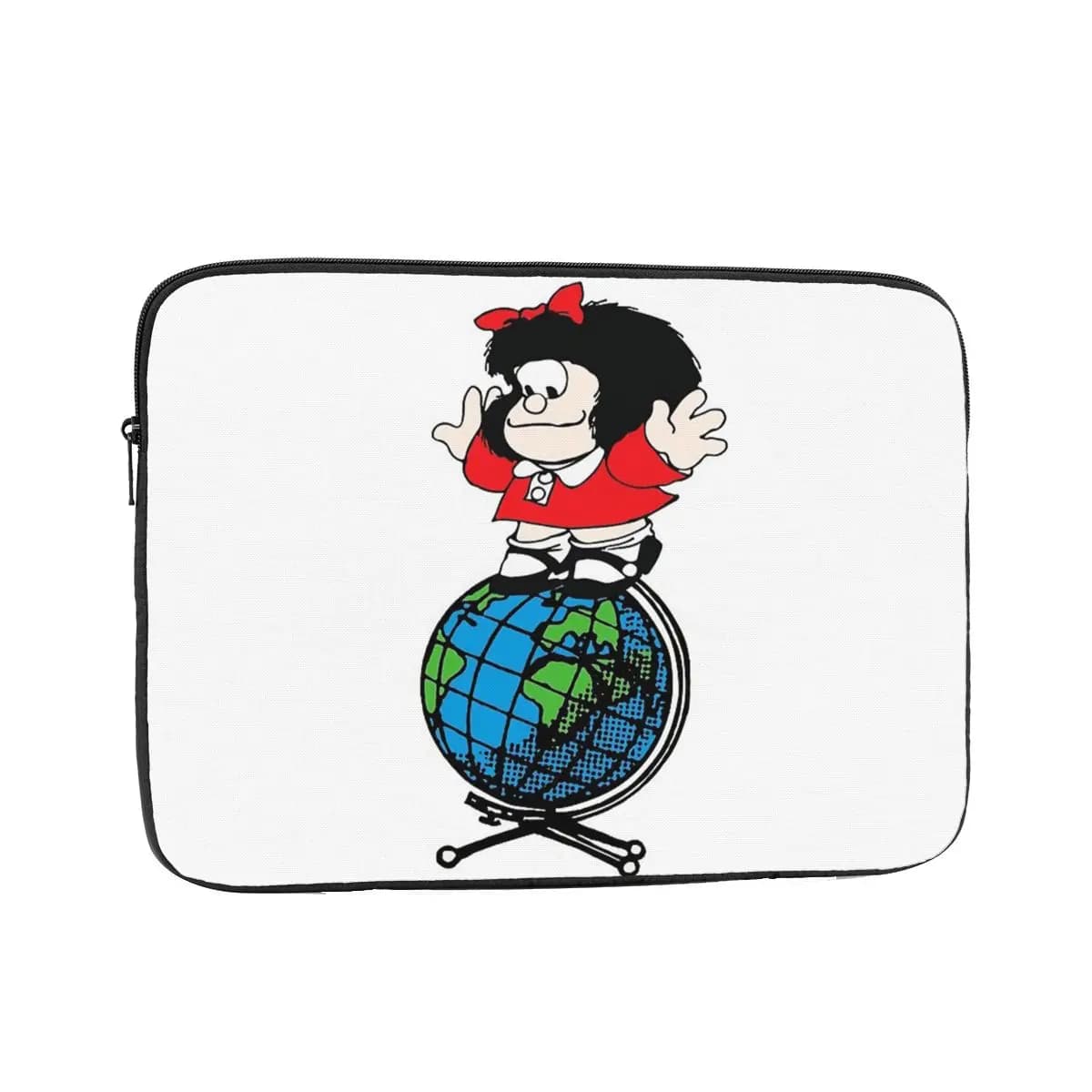 Borsa protettiva per custodia per laptop Mafalda World Cartoon 10 12 13 15 17 pollici Custodia antiurto per fodera per notebook