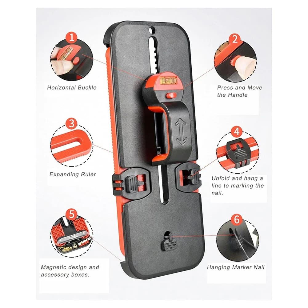Strumento per appendere quadri, strumento per appendere quadri, cornice per foto, strumento di livellamento per appendere quadri, strumento livellatore per quadri, kit per appendere, caldo