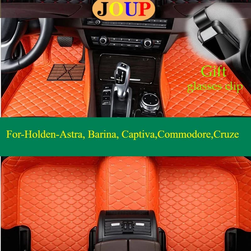 For Holden-Astra, Barina, Captiva, Commodore, Cruze Car Mats Custom waterproof carpets Guide covers left/right