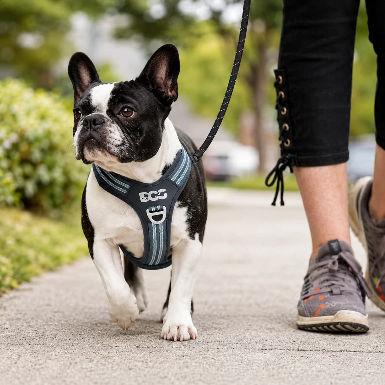 Reflective Dog Harness Adjustable No Pull Pet Vest Padded Nylon Safety Chest Strap For Medium Large Dogs Leash