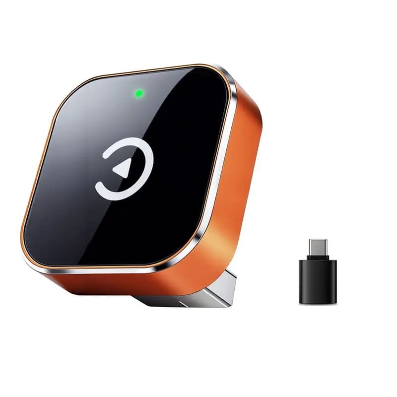 A37T Wireless Carplay Adapter Android Car 2IN1 Smart Mini Box Plug and Play 5.8G Wifi Fast Connection Universal Car Box