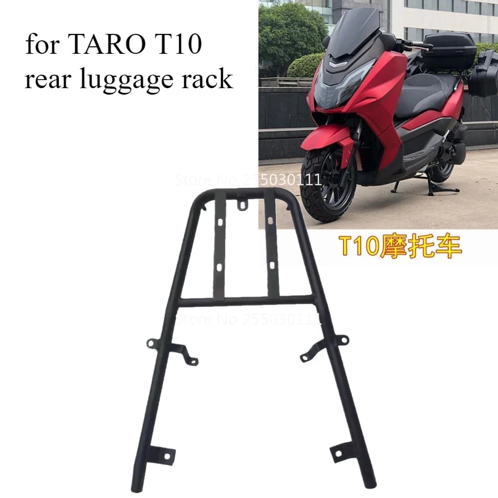 Adatto per scooter TARO T10 Portapacchi con staffa per bagagliaio per ripiano posteriore originale t10