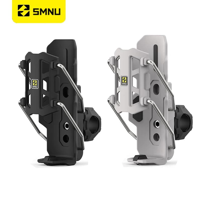 SMNU Supporto portabicchieri per moto Supporto per bottiglia d'acqua regolabile a sgancio rapido Gabbia per manubrio universale per bici ATV da strada MTB