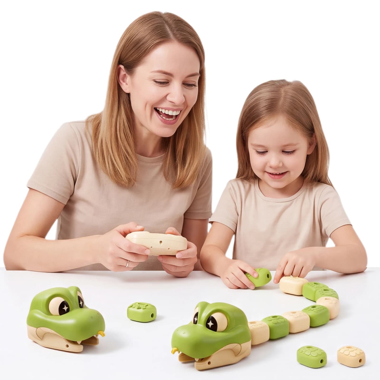 Magnetic Snake Game RC Toy LED Sound Effects Two Player Interactive Competitive Family Racing Board Game Kids
