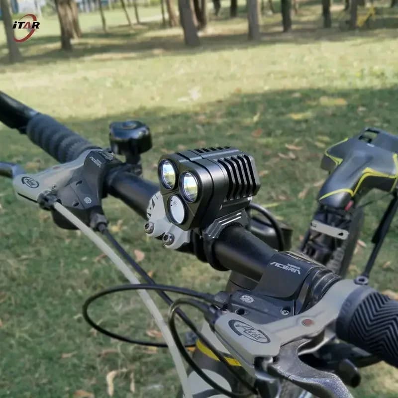 CREE 30W XM-L2 3000 Lumen LED migliore testa anteriore per bici in alluminio Luce per bicicletta a led con staffa di montaggio Go pro