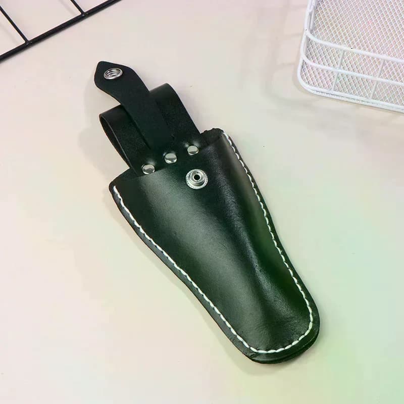 Custodia Portatile in Pelle PU per Forbici da Potatura, Borsa Porta Attrezzi da Giardinaggio per Pinze e Cesoie