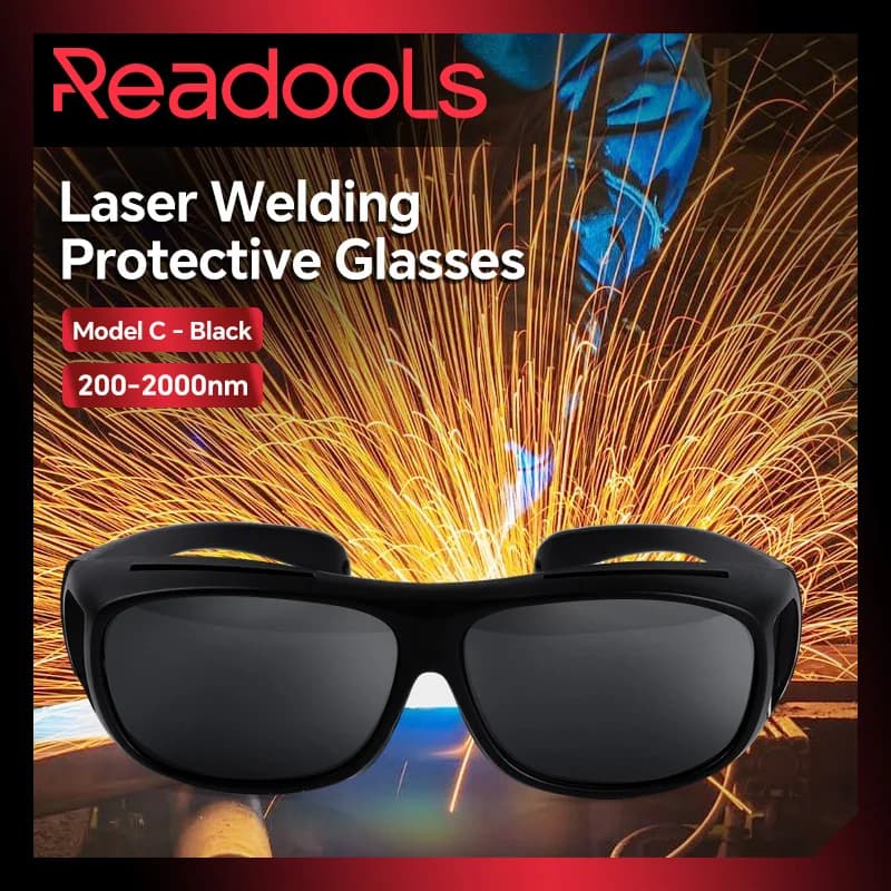 Occhiali di sicurezza per laser CO2 OD6+ Occhiali protettivi per laser 10600nm per macchina per incisione e taglio laser CO2