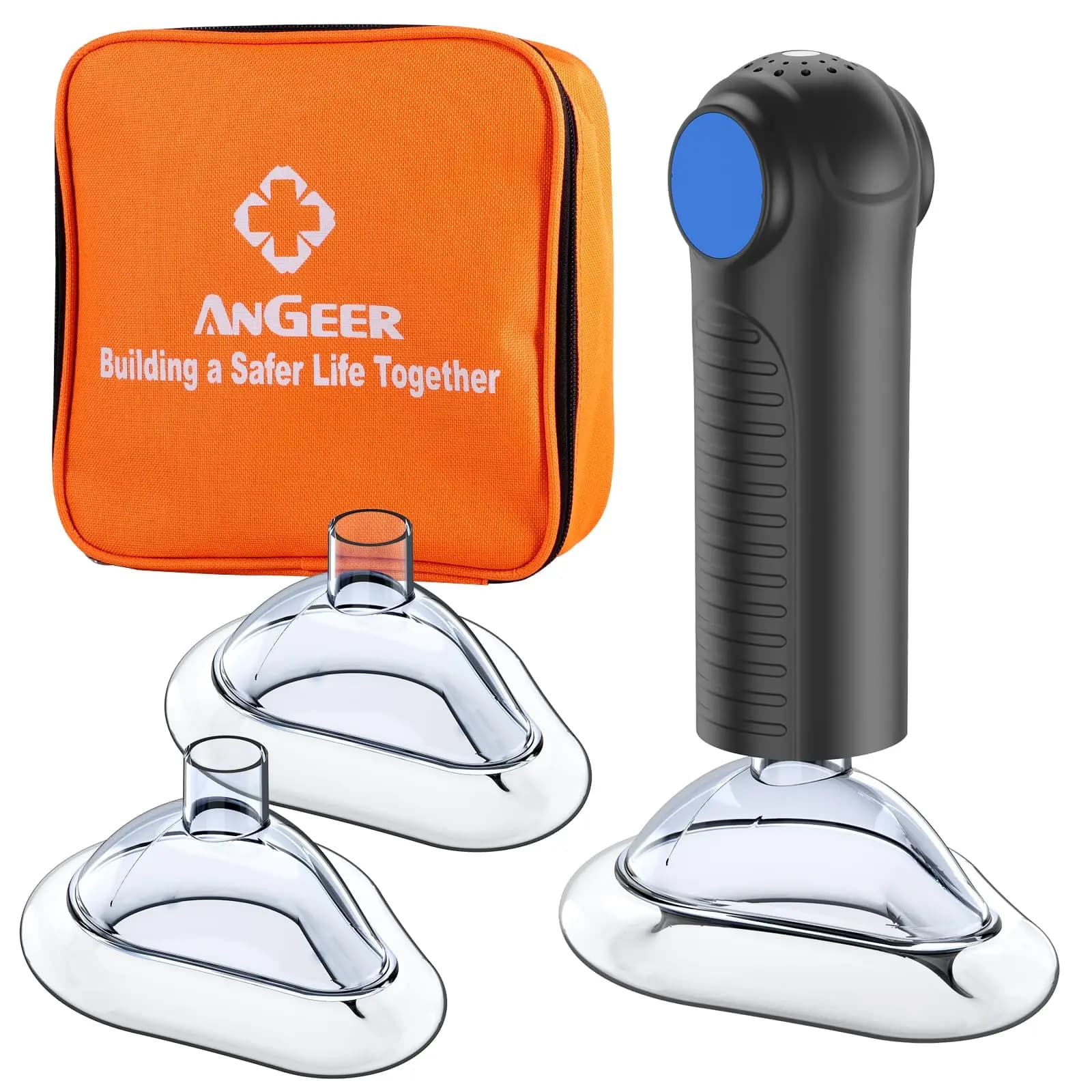 Kit di pronto soccorso Dispositivo per soffocamento per neonati e adulti Dispositivo di aspirazione per vie aeree Kit di salvataggio per soffocamento Dispositivo per asfissia domestica Anti soffocamento